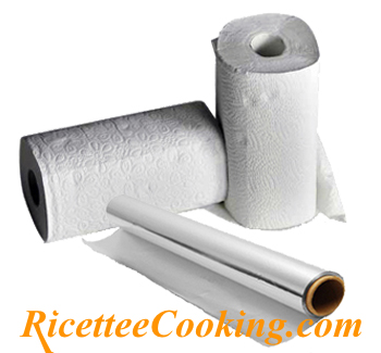 Le carte per alimenti da cucina